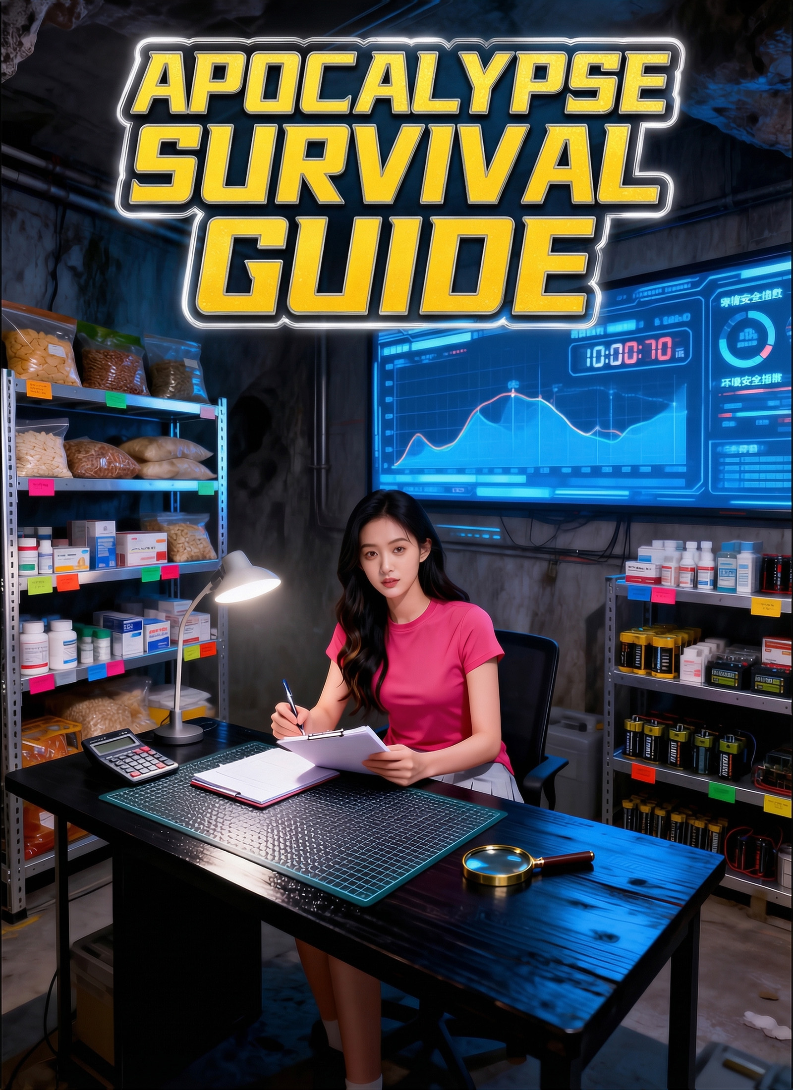 Apocalypse Survival Guide poster - similar to The Abyss Penitentiary