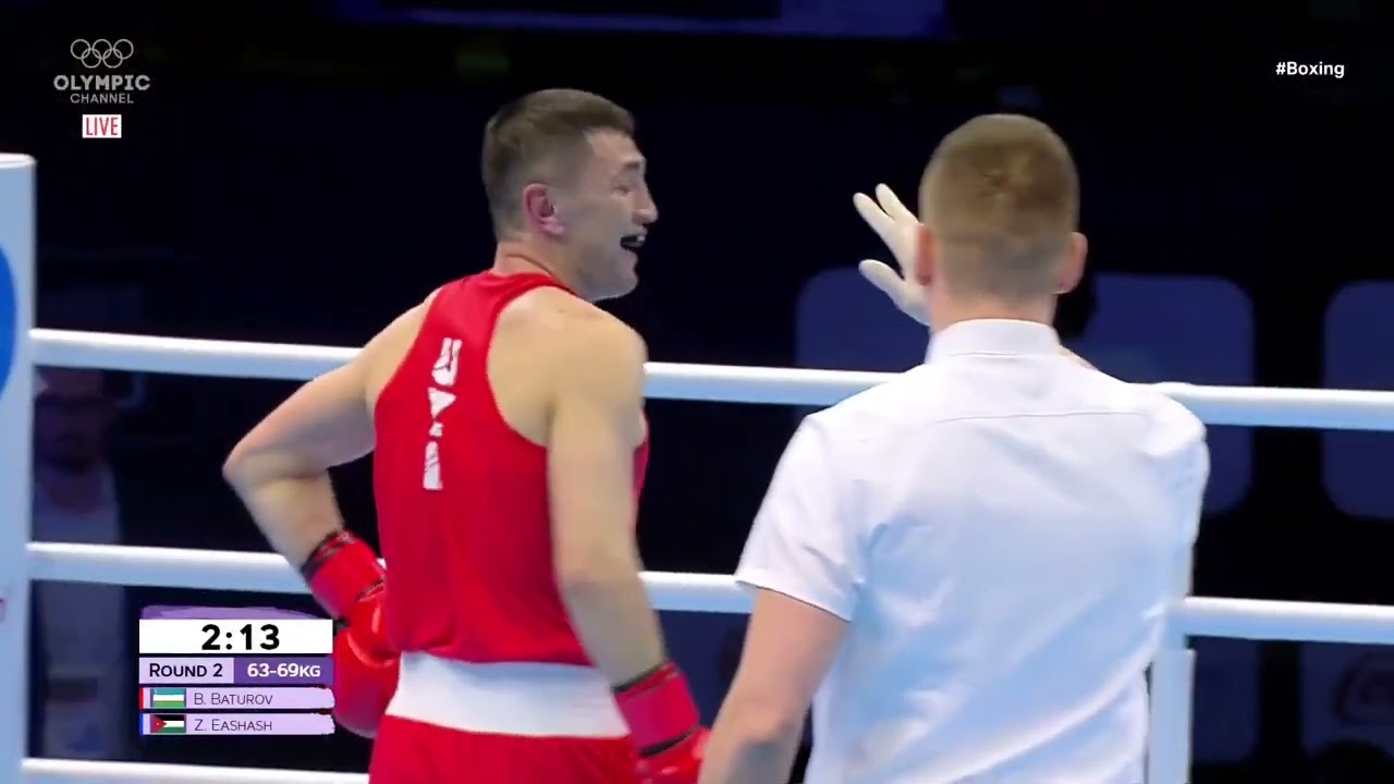 Bobo-Usmon Baturov (UZB) vs. Zeyad Eashash (JOR) Asia/Oceania Olympic Qualifiers 2020 SF's (69kg)