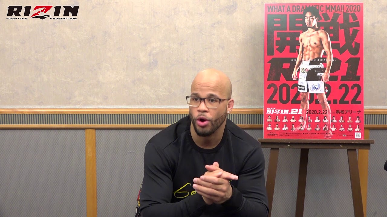 ファルコ・ネト RIZIN.21 試合前インタビュー background