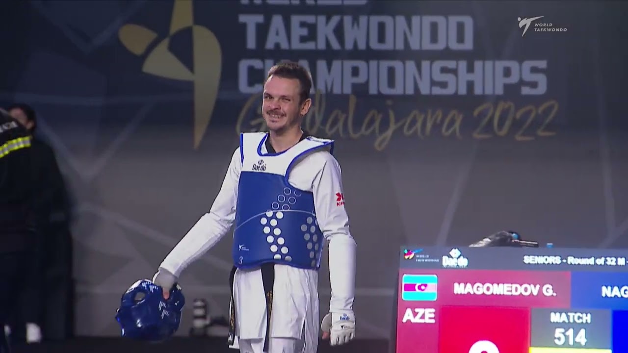 514 Round of 32 MEN M 58KG ISR NAGAEV D AZE MAGOMEDOV G