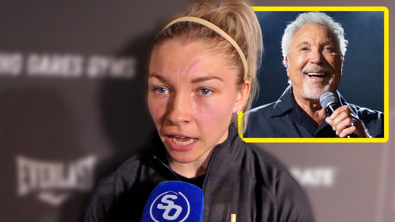 LAUREN PRICE MBE on DREAM Tom Jones WALKOUT & EYES Jonas-Mayer WINNER