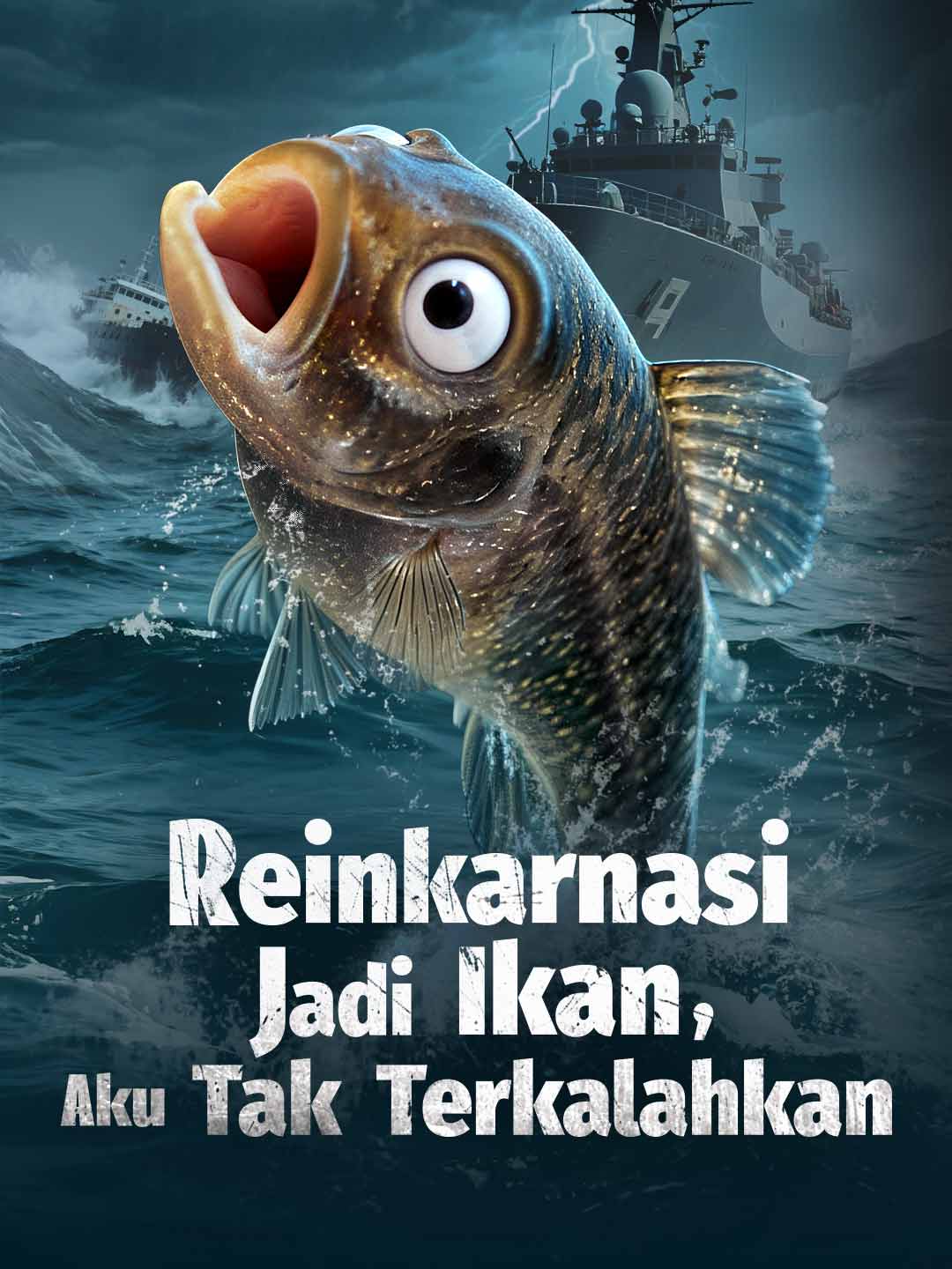 Reinkarnasi Jadi Ikan, Aku Tak Terkalahkan [Indonesian] poster - similar to Trop tard ! la fille de l'Olympe t'abandonne