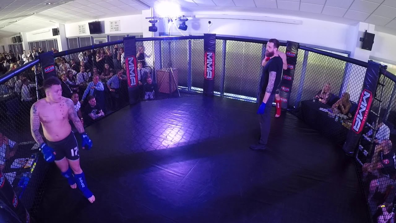Ultra MMA | Cardiff | Matthew Bradbury VS Kofi Levi rowe background