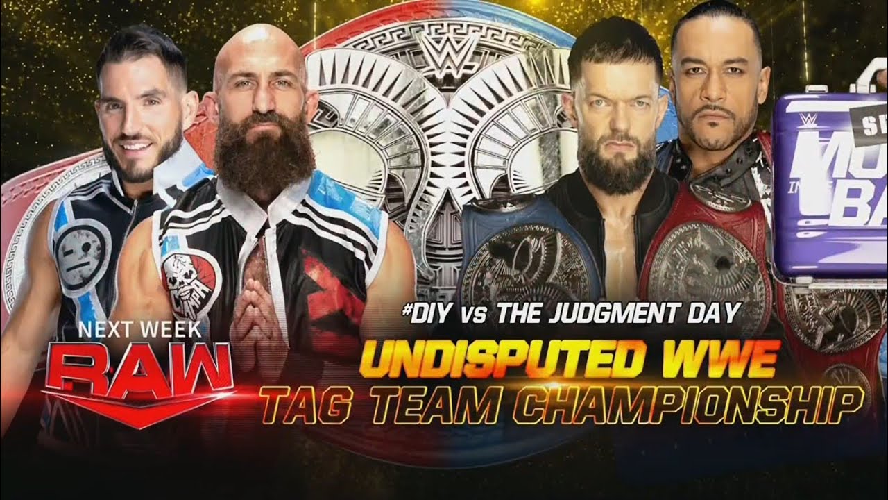 #DIY vs The Judgment Day - Undisputed WWE Tag Team Championship Match (2/3) | WWE RAW 01/29/24