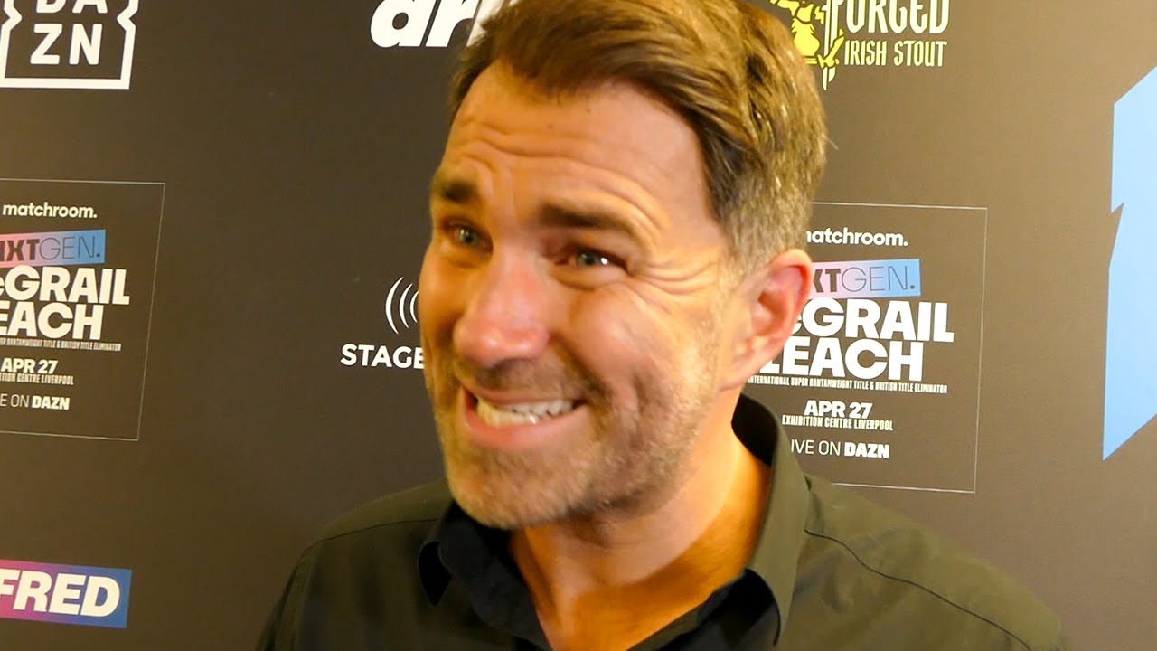 EDDIE HEARN GOES IN on Floyd Mayweather! 'HAS LOGAN PAUL BEEN PAID?!' background