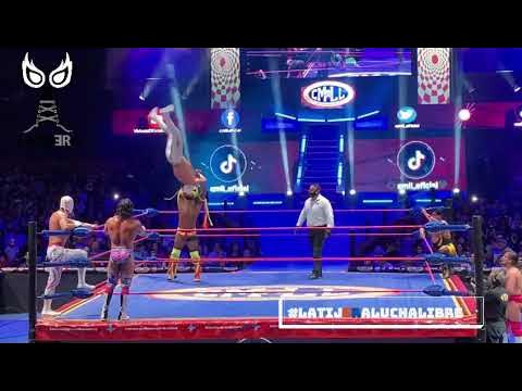 Místico y la Mística dan el triunfo a Volador Jr y Soberano Jr ante Á. de Oro, D. Rojo Jr y Stuka Jr