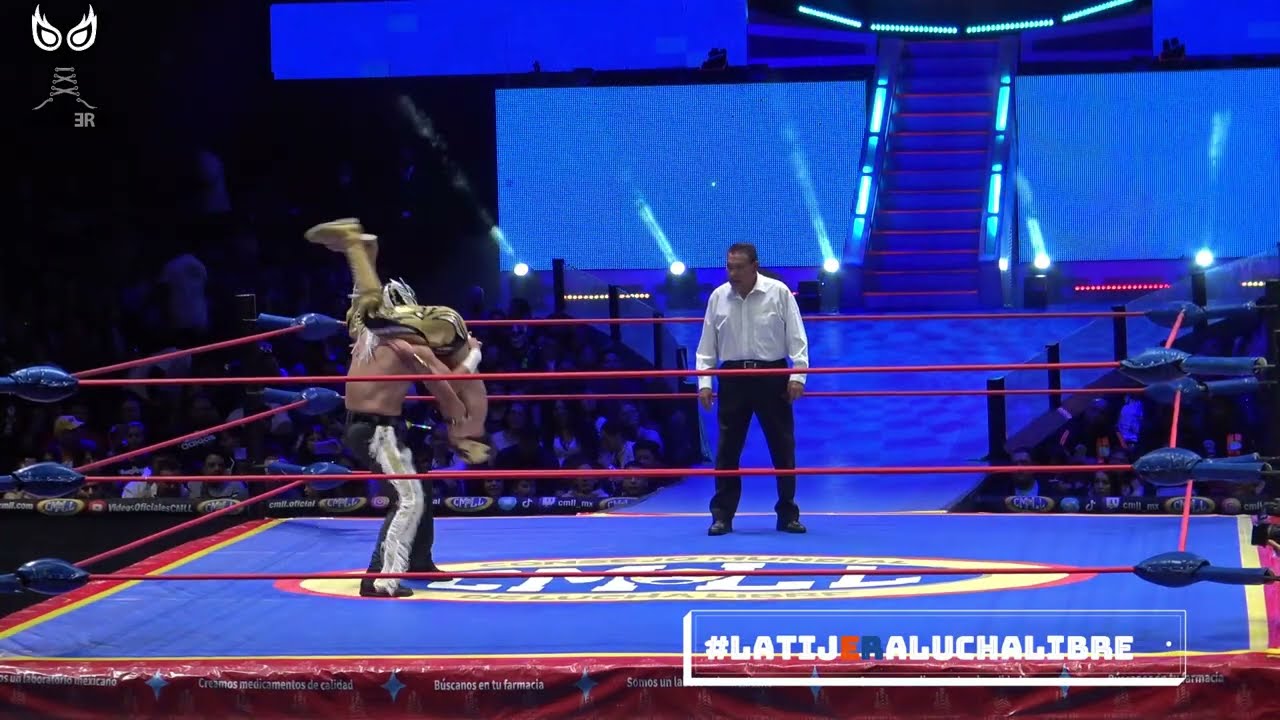 Mascara Dorada 2 0 ha llegado a la Arena México background