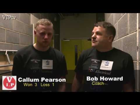 Callum Pearson looking better with every fight and picks up win No 3 background