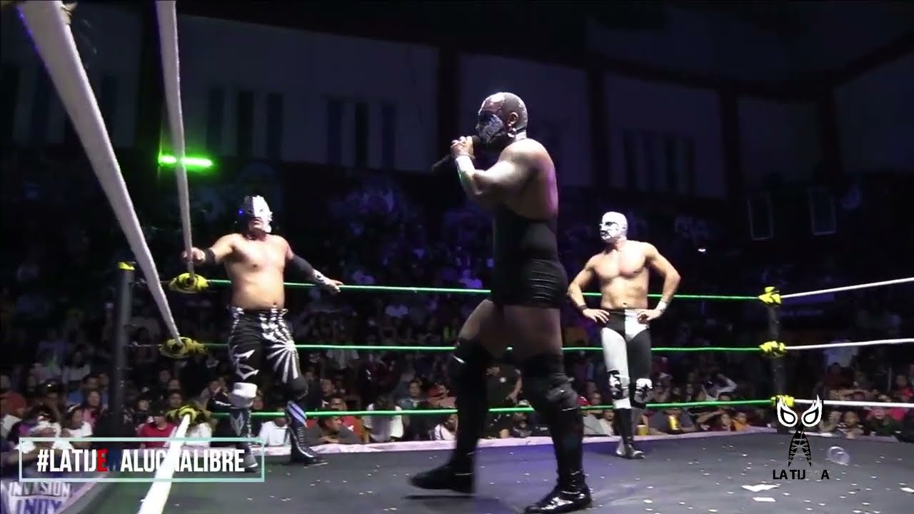Golpe4adores, Aero Boy y Cobarde Jr agradecen a la afición de la Arena Neza