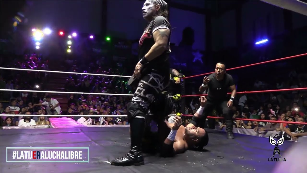 El Consejo Vs Luna Blood: Texano Jr y Capo Mayor Vs Charly Manson y Electroshock en la Arena Neza background
