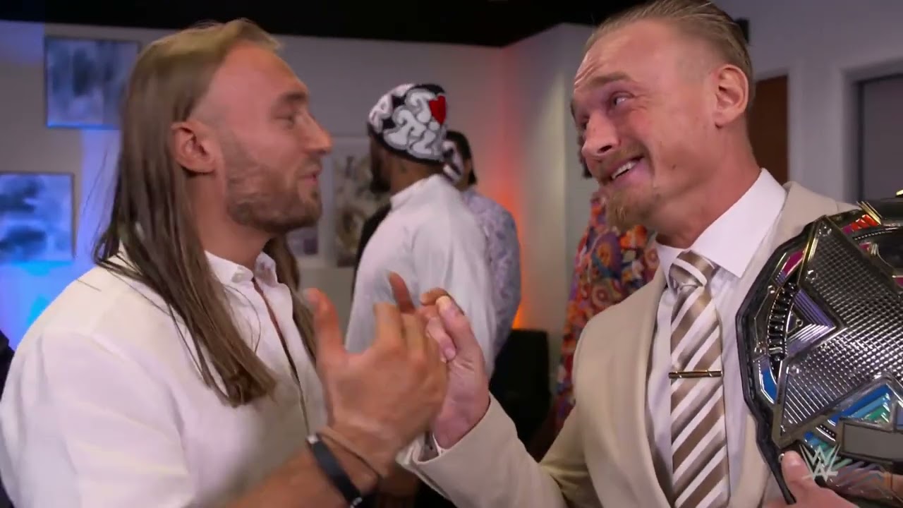FULL SEGMENT: Ilja Dragunov confronts Nathan Frazer | WWE NXT 11/28/23 background