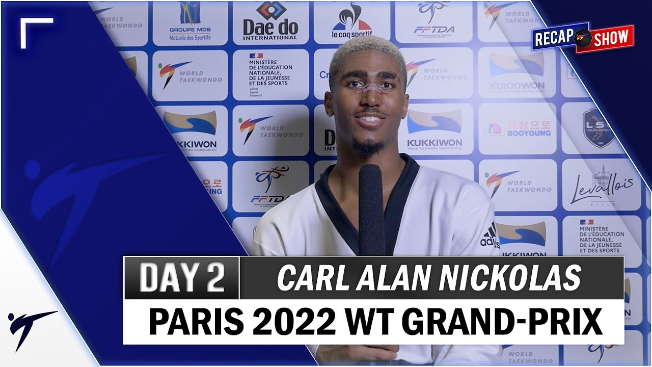 CARL ALAN NICKOLAS POST FIGHTS INTERVIEW PARIS-LEVALLOIS 2022 WT GRAND PRIX