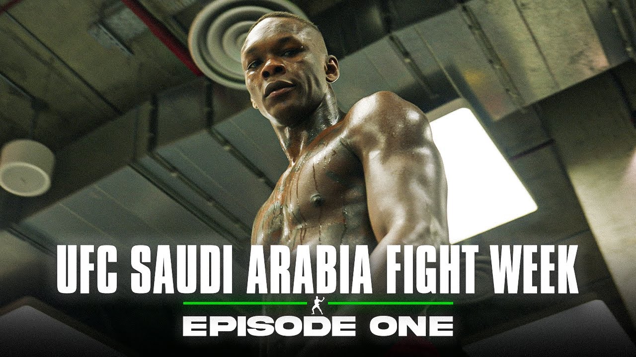 Israel Adesanya Arrives In Saudi Arabia For His First Non-Title Fight In 6 Years | UFC Saudi Arabia background
