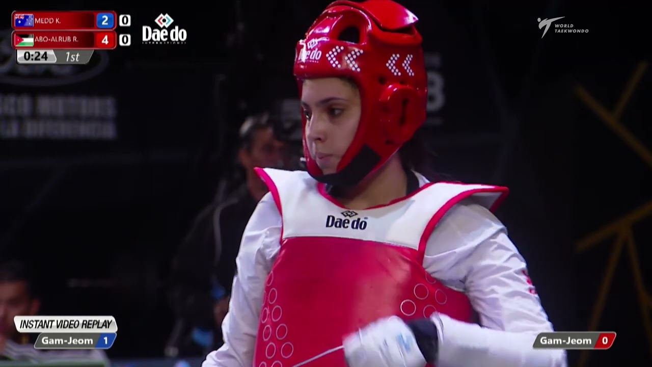 508 W-73kg R-32 MEDD Katja AUS 🔵 vs 🔴 ABO-ALRUB Rama JOR I Guadalajara 2022 WT Championships