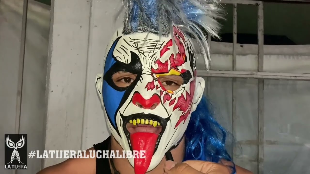 Psycho Clown: Fallé en ese mundial que era para mi padre, ahora voy por todo con Sam Adonis backdrop
