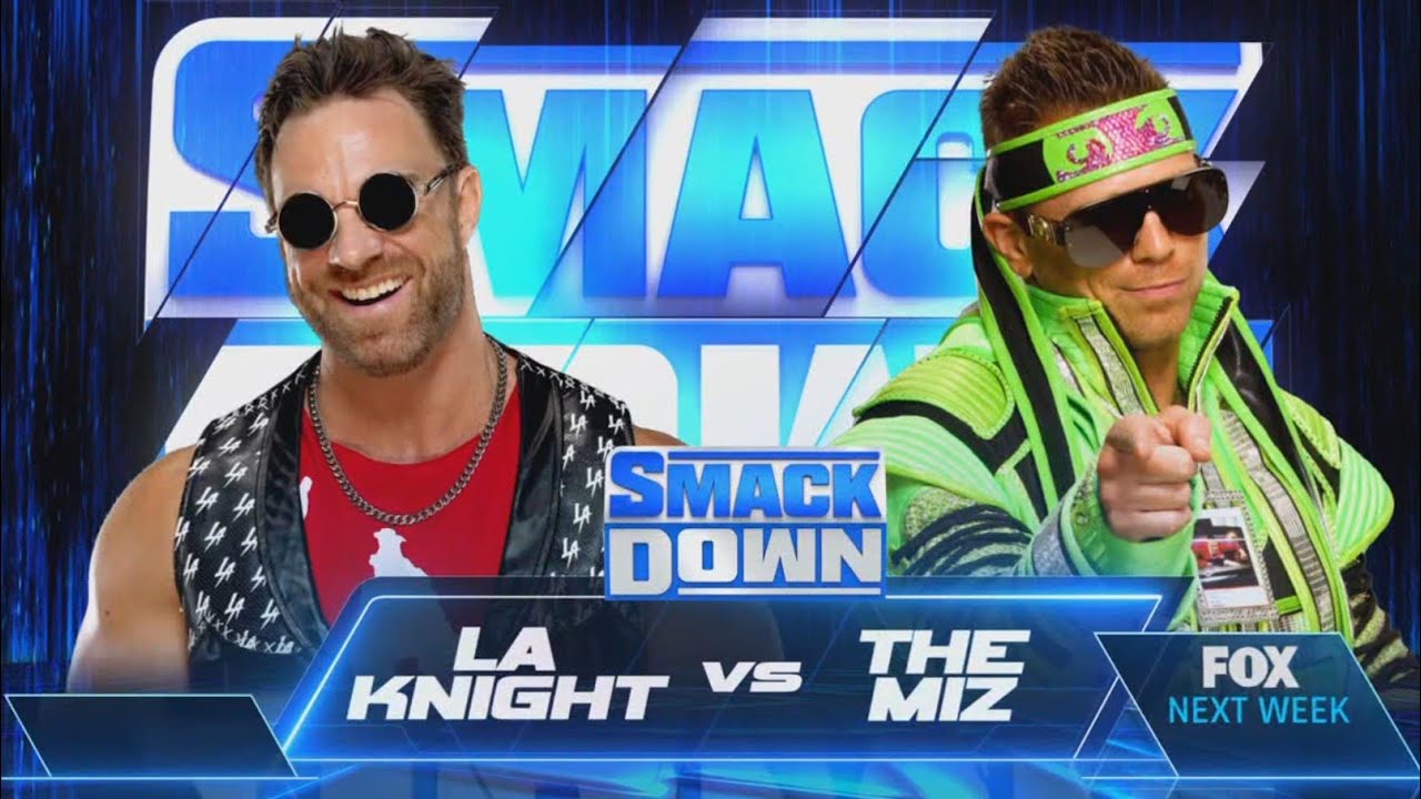 FULL MATCH: LA Knight vs The Miz (1/2) | WWE SmackDown 09/15/23 background