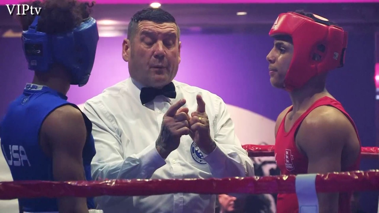 Louai Ali v D J Zamora III Eng v USA in Blackpool 13.01.2018
