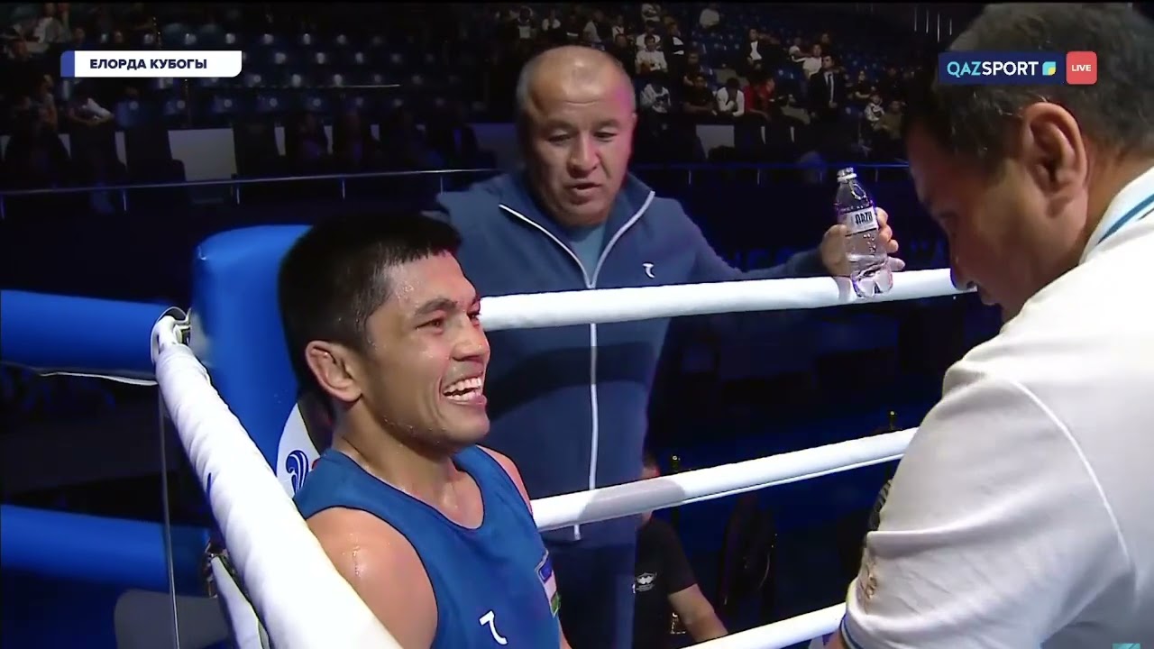 Khavasbek Asadullaev (UZB) vs. Temirkhan Tezek (KAZ) Elorda Cup 2024 Final (71kg) background
