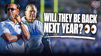 Will these coaches be there next year: Bill Belichick, Billy Napier, & James Franklin? ЁЯдФ background