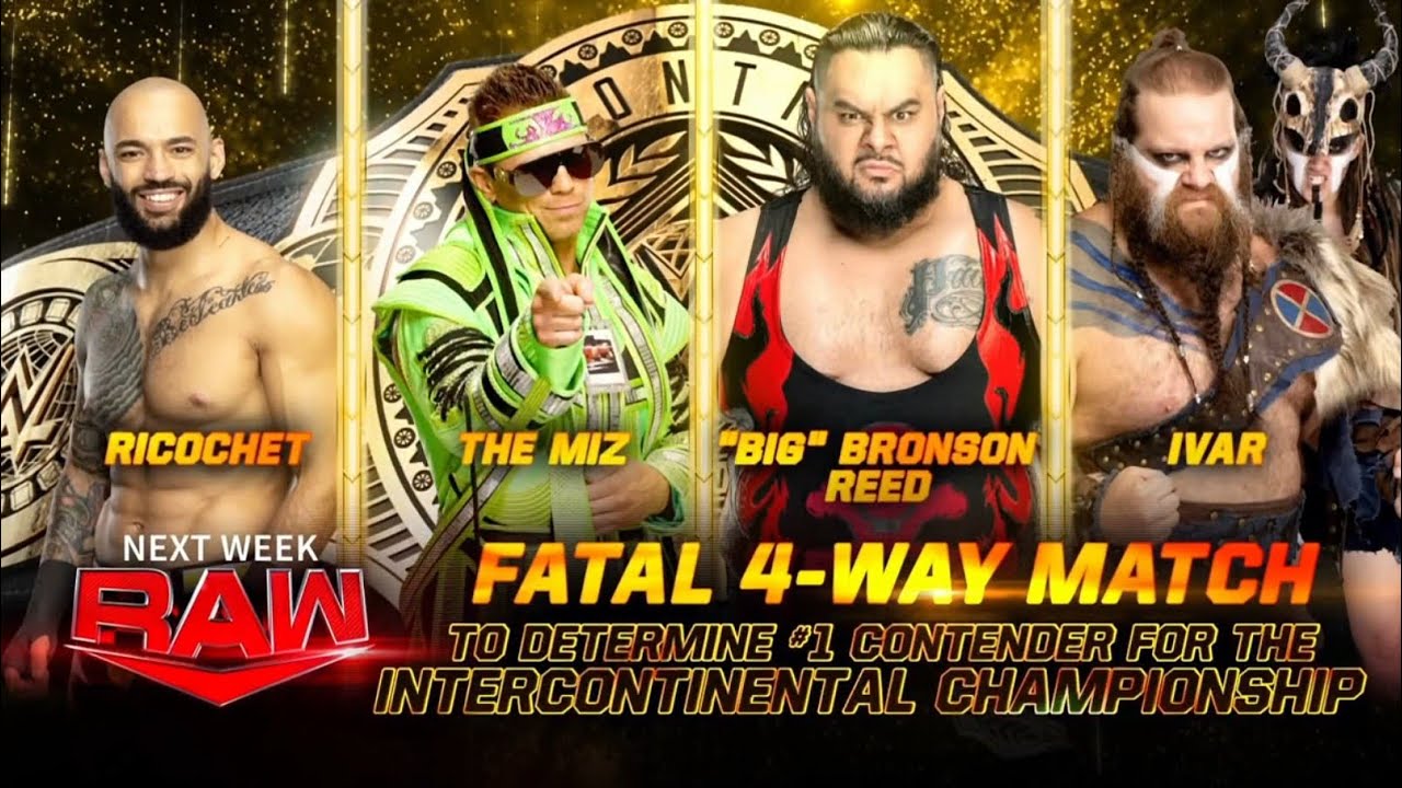 FULL MATCH: Fatal 4-Way #1 Contender's Match (2/2) | WWE RAW 11/06/23 background