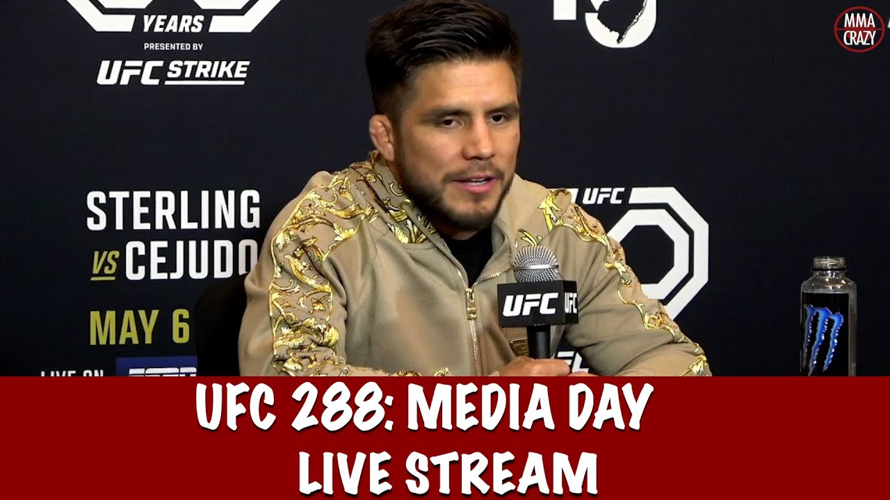 UFC 288: Sterling vs. Cejudo Media Day Live Stream background
