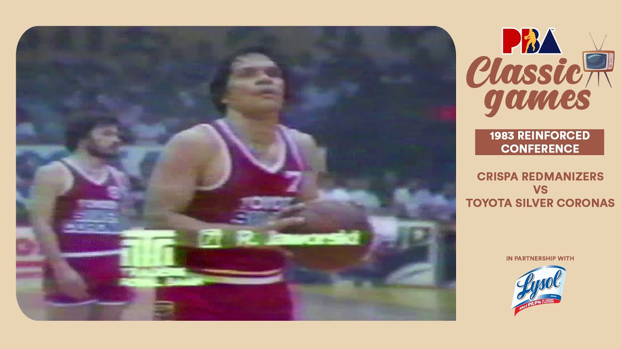 PBA Classic Games: 1983 Reinforced Conference | Crispa vs. Toyota | June 30, 1983 background