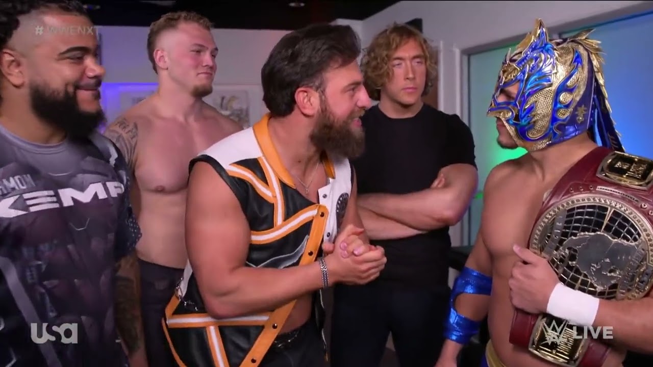 No Quarter Catch Crew confronts Dragon Lee | WWE NXT 12/12/23