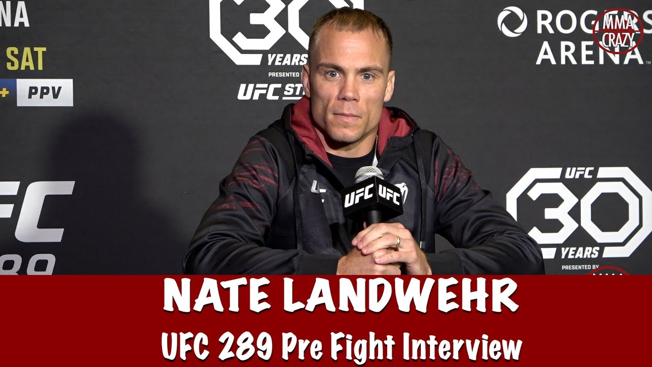 Nate Landwehr on Dan Ige “hes fighting a f**king monster” at UFC 289 background