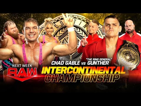 FULL MATCH: Intercontinental Championship Match (2/2) | WWE RAW 08/21/23 background