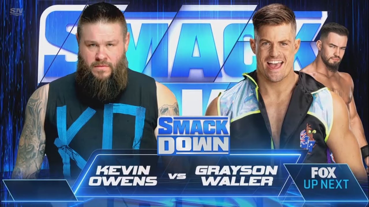 FULL MATCH: Kevin Owens vs Grayson Waller | WWE SmackDown 01/12/23 backdrop