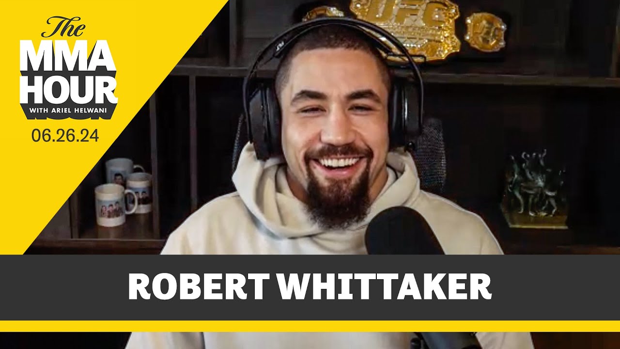 Robert Whittaker Rules Himself Out of UFC 305, Describes Tooth Surgery Before UFC Saudi Arabia backdrop