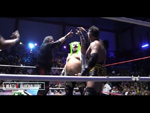 Lucha estrella: Dr. Wagner Jr y Chessman Vs Psycho Clown y Pig Destroyer en la Arena Neza