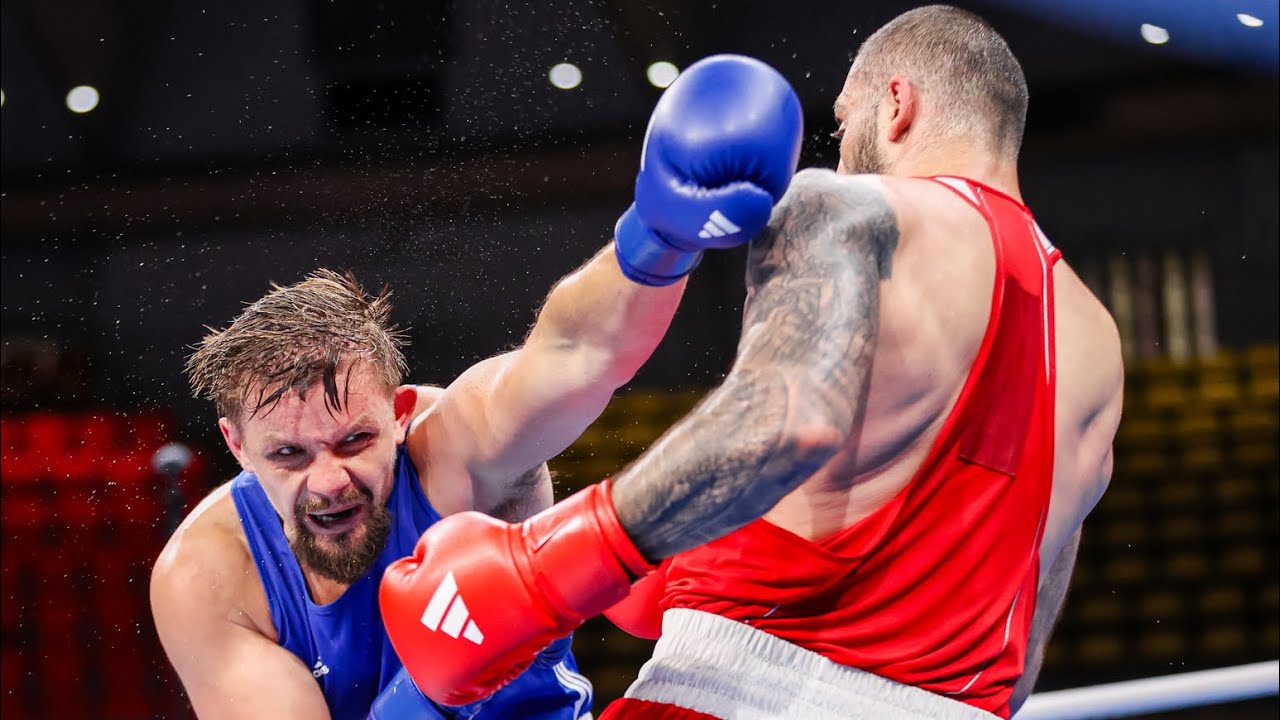 Georgii Kushitashvili (GEO) vs. Michel Erpelding (LUX) World Olympic Qualifiers 2024 (92kg) background