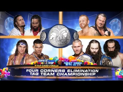 FULL MATCH: Four Corners Elimination Tag Team Championship (2/2) | WWE SmackDown 12/27/16