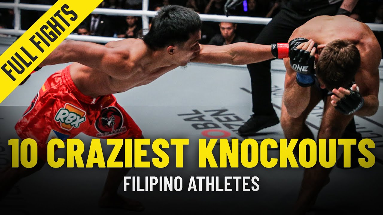 10 Craziest Filipino Knockouts | ONE Championship Full Fights background