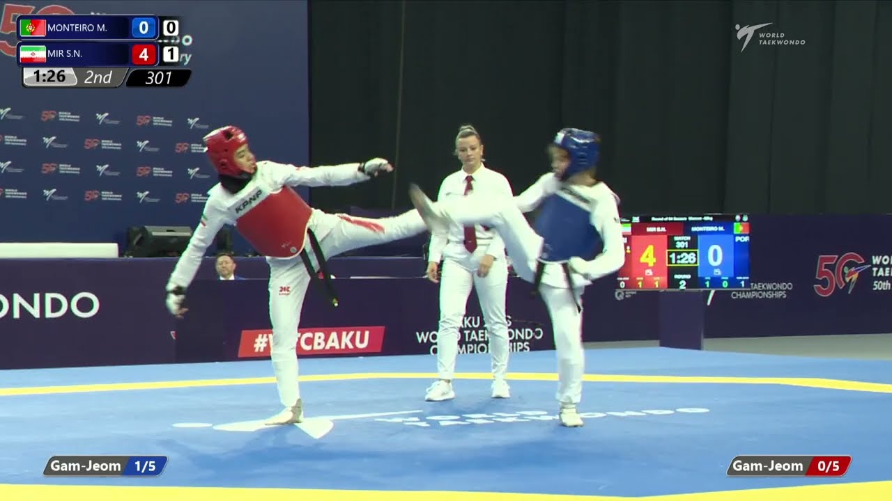 301 R64 Women 62kg POR MONTEIRO M IRI MIR S N