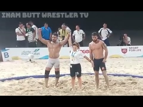 Inam Butt (PAK) vs DATO (GEO) Latest fight ANOC BEACH GAMES
