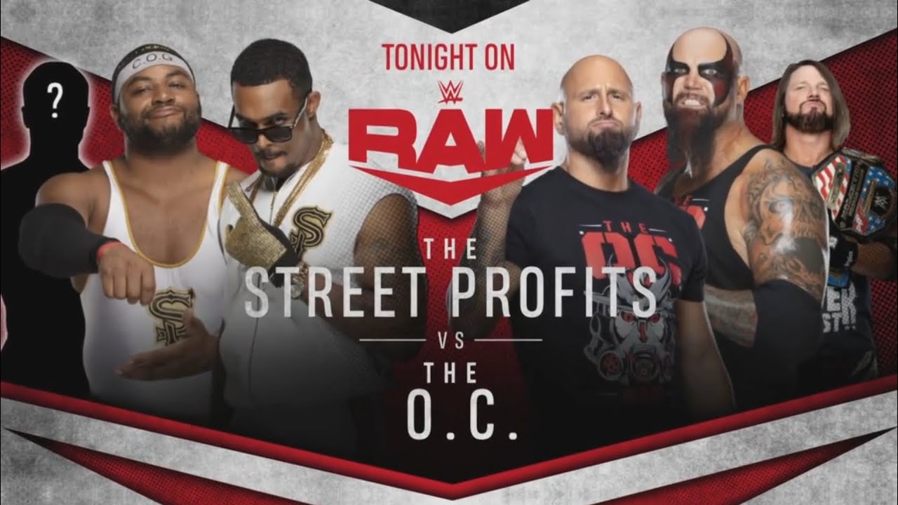 FULL MATCH: The Street Profits vs The O.C. (2/2) | WWE RAW 10/21/19 background