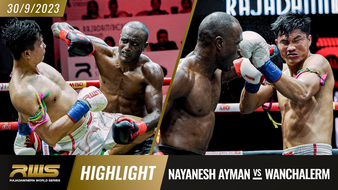 Highlight l Nayanesh Ayman vs. Wanchalerm l นายาเนช ไอมาน vs. วันเฉลิม l RWS background