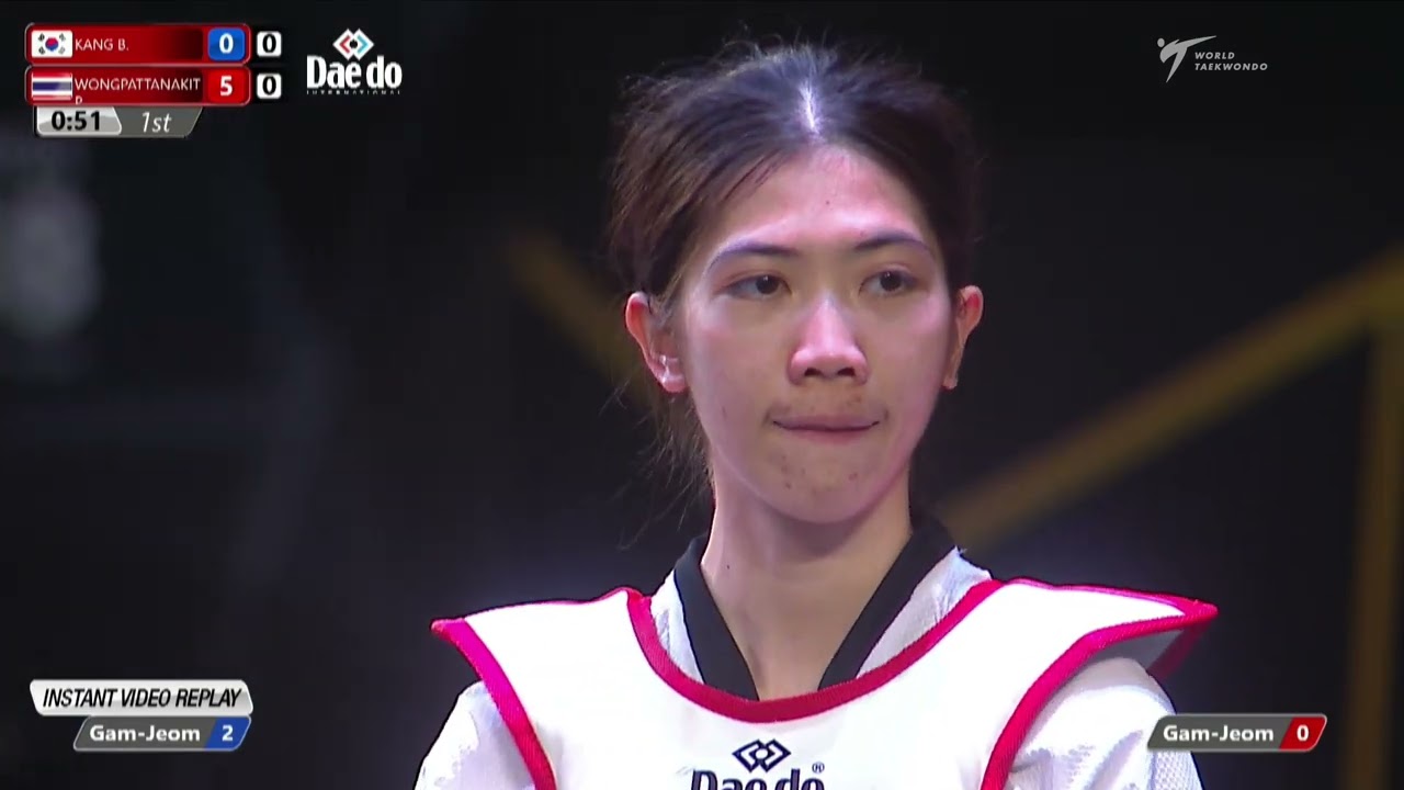 523 W-49kg QF KANG Bora KOR ЁЯФ╡ vs ЁЯФ┤ WONGPATTANAKIT Panipak THA I Guadalajara 2022 WT Championships