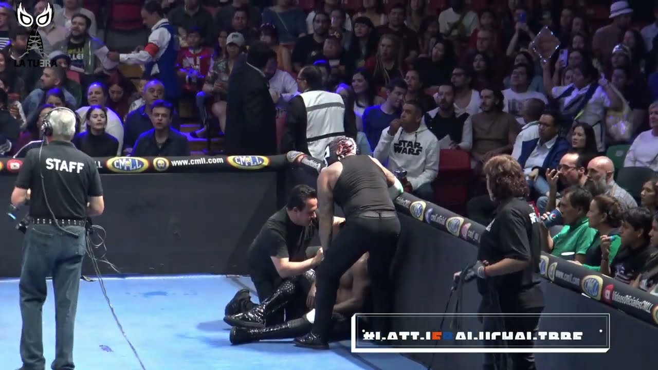 Dark Magic recibe atención médica tras fuerte golpe encendiendo las alarmas background