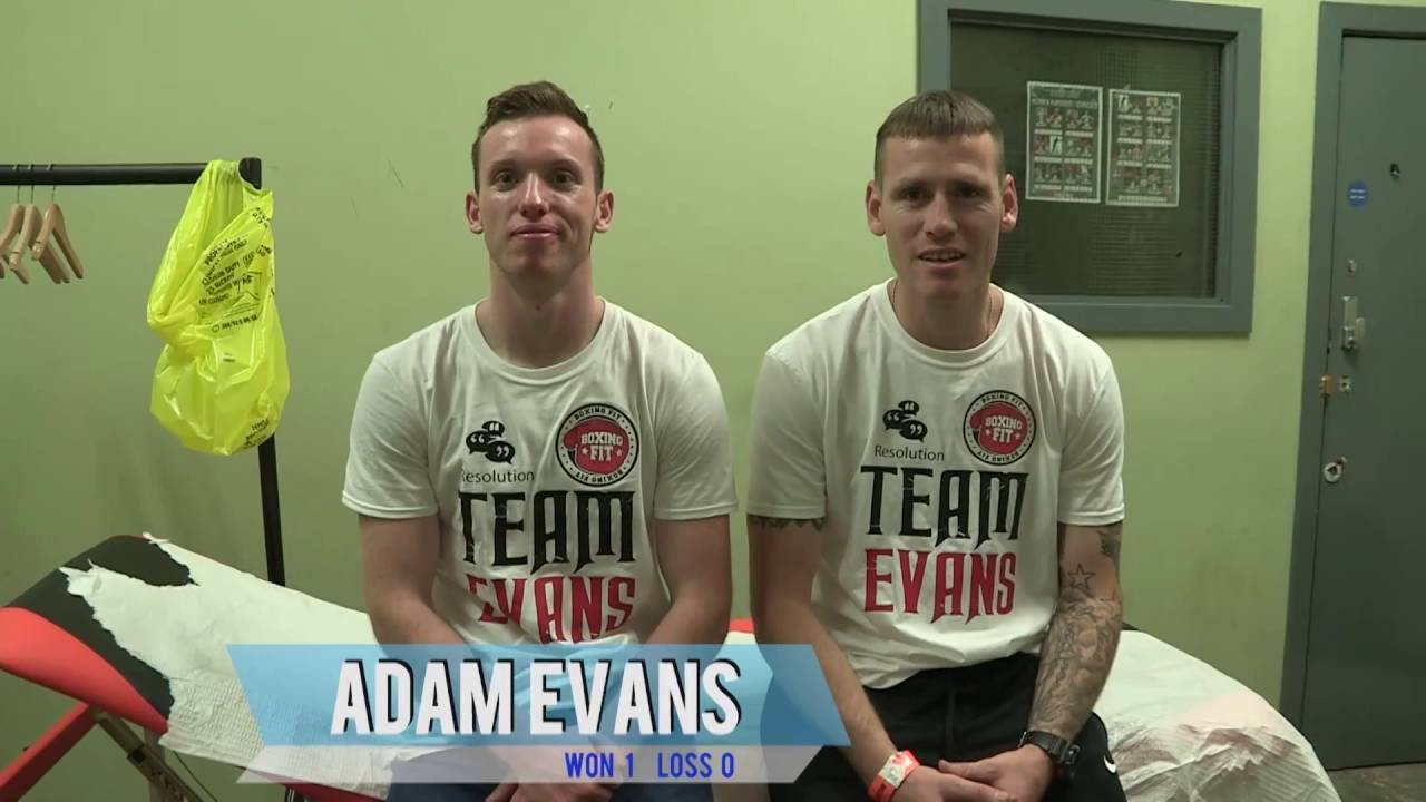 Adam Evans wins on his pro debut at the Warehouse