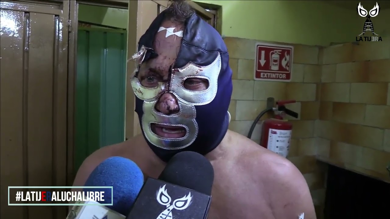 Blue Demon Jr: DMT Azul es hocicón. Si pierdo en Triplemanía me retiro. Hijo del Santo no acepta background