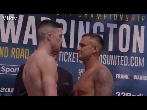Mark Heffron v Adam Grabiec weight in