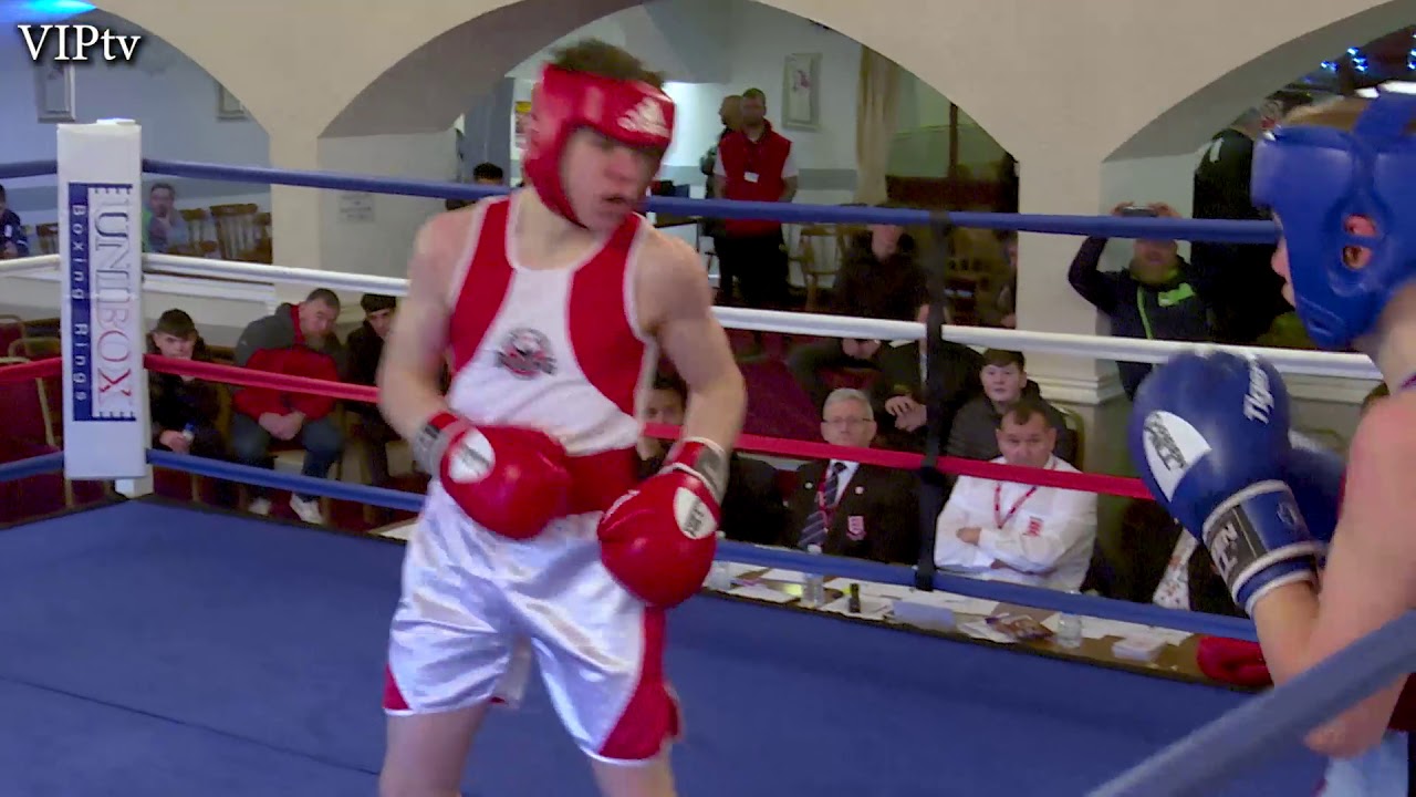 Kai Hardiker NWR Champ v Billy Cowling East Midlands Champ 60kg Youth Cadets pre-Quarterfinal 2020