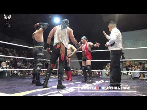 IWRG y AULL quieren revancha en super libre en la Arena Naucalpan background
