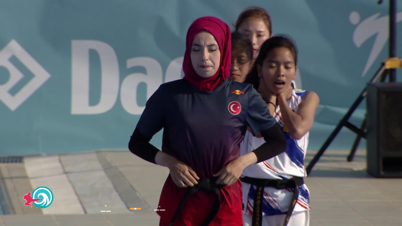 Day 4 Match Highlights of Rhodes 2018 World Taekwondo Beach Championships background