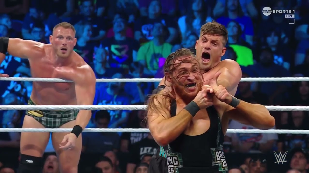 FULL MATCH: Brawling Brutes vs Grayson Waller & Austin Theory | WWE SmackDown 09/22/23 background