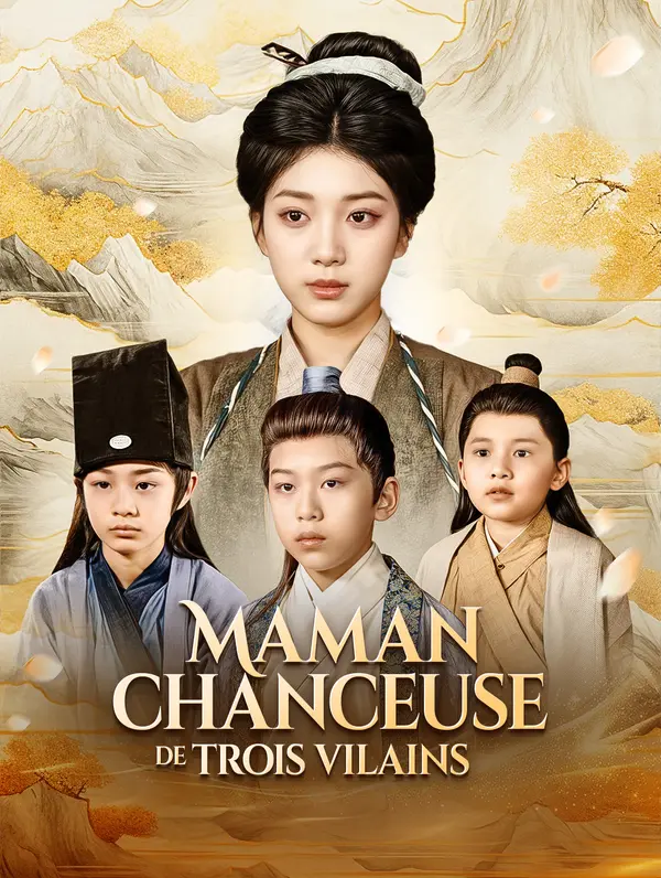 Maman chanceuse de trois vilains poster