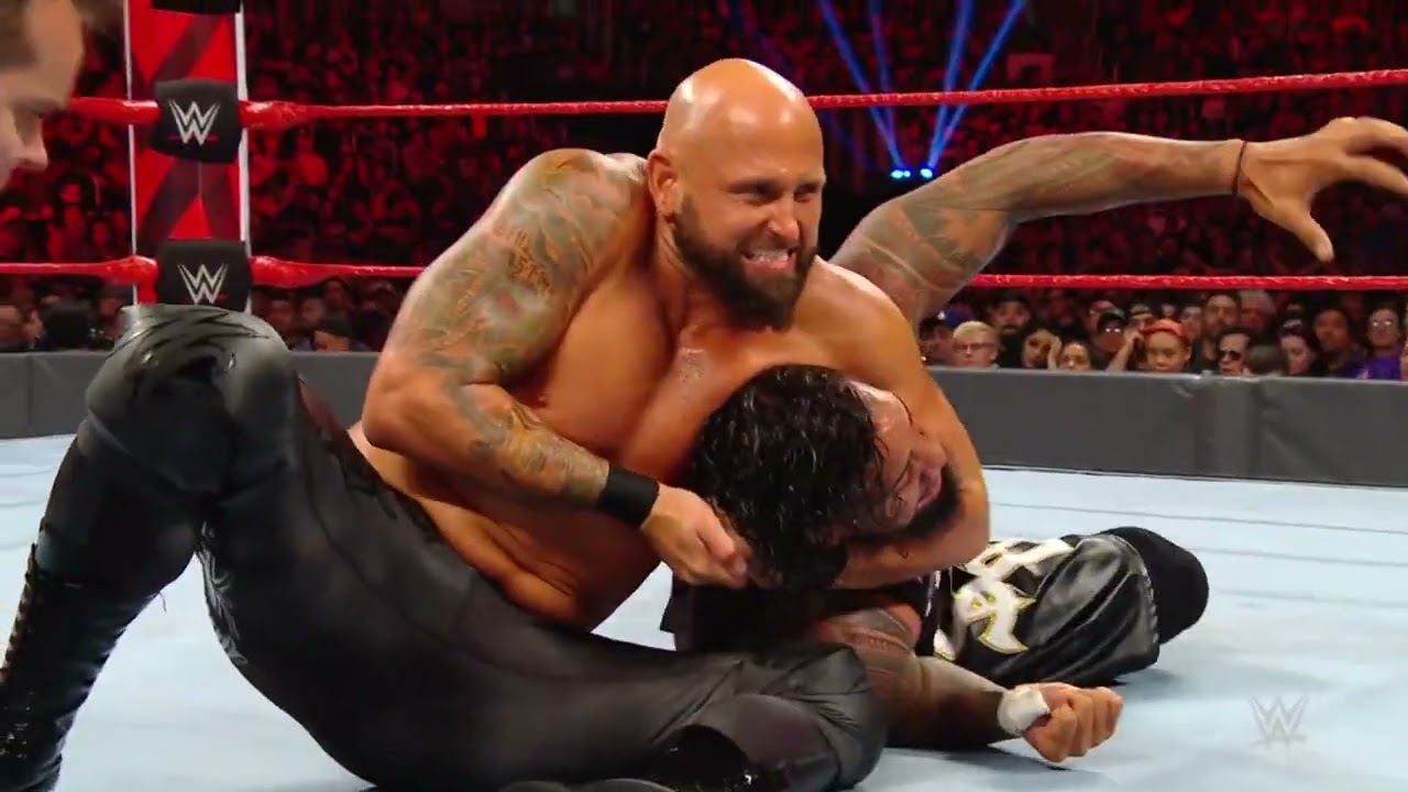 FULL MATCH: The Usos vs Gallows & Anderson | WWE RAW 06/17/19 background